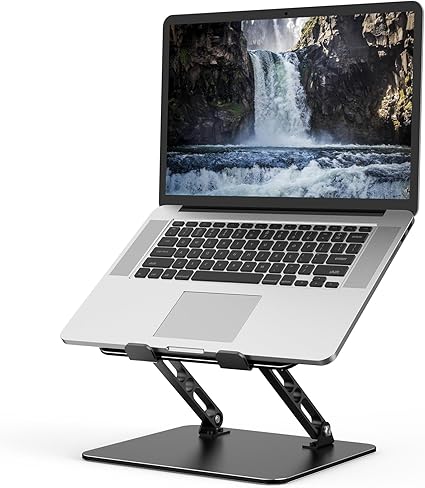 Adjustable Metal Laptop Stand – Foldable & Portable